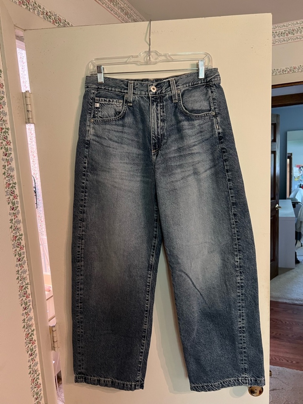 Ag Adriano Goldschmied Relaxed Barrel Washed Jeans